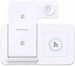 Беспроводное (индукционное) зарядное устройство Remax RP-W60 3в1 Minxl Series 22W Foldable Wireless Charger White