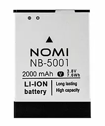 Акумулятор Nomi i5001 EVO M3 / NB-5001 (2000 mAh) 12 міс. гарантії