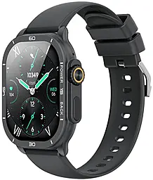 Смарт-годинник XO J12 AMOLED Black - фото Смарт-годинник XO J12 AMOLED Black