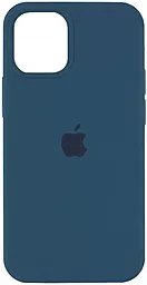 Чехол Silicone Case Full для Apple iPhone 14 Plus Cosmos Blue