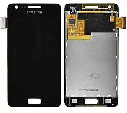 Дисплей Samsung Galaxy R I9103 з тачскріном, оригінал, Black