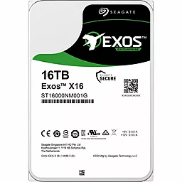 Жесткий диск Seagate Exos X16 16TB (ST16000NM001J) - фото Жесткий диск Seagate Exos X16 16TB (ST16000NM001J)