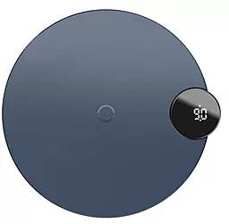 Беспроводное (индукционное) зарядное устройство с быстрой QI зарядкой Baseus Digital LED Display 15w wireless charger blue (wXSX-03) - фото Беспроводное (индукционное) зарядное устройство с быстрой QI зарядкой Baseus Digital LED Display 15w wireless charger blue (wXSX-03)