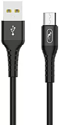 USB Кабель SkyDolphin S05V TPE Frost Line micro USB Cable Black (USB-000553)