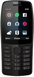 Мобільний телефон Nokia 210 Dual Sim 16OTRB01A02) Black