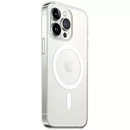 Чехол Apple Silicone Clear Case with MagSafe iPhone 13 Pro Max Transparent - миниатюра 3