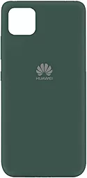 Чехол Epik Silicone Cover My Color Full Protective (A) Huawei Y5p Pine Green