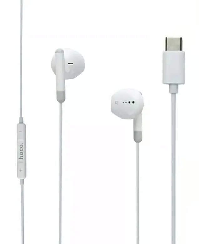 Навушники Hoco M93 Type-C White - фото 1