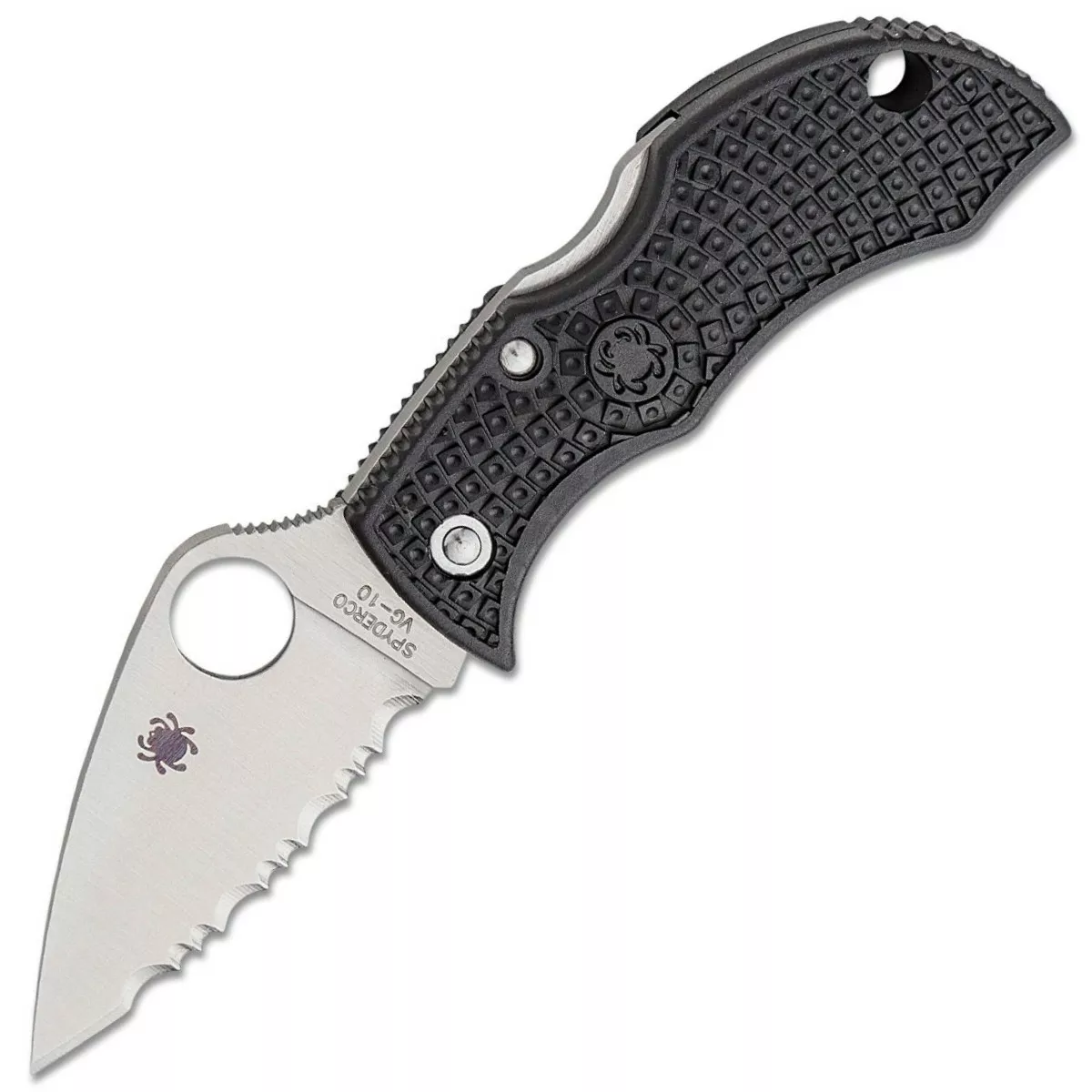 Ніж Spyderco Manbug Lightweight Leaf Black (MBKLFS) - фото 1