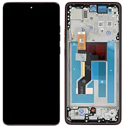 Дисплей Motorola Moto G86 (XT2527-2), Moto G86 Power з тачскріном і рамкою, оригінал, Chrysanthemum - фото Дисплей Motorola Moto G86 (XT2527-2), Moto G86 Power з тачскріном і рамкою, оригінал, Chrysanthemum