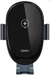 Держатель с беспроводной зарядкой Remax RM-C39 Black - фото Держатель с беспроводной зарядкой Remax RM-C39 Black
