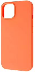 Чохол Wave Full Silicone Cover для Apple iPhone 14 Plus, iPhone 15 Plus Kumquat
