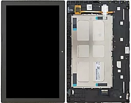 Дисплей для планшета Lenovo Tab 4 10 TB-X304L, TB-X304F с тачскрином и рамкой, оригинал, Black