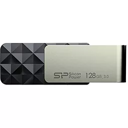 Флешка Silicon Power USB 3.0 128GB B30 (SP128GBUF3B30V1K) Black - мініатюра 3