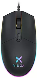 Компьютерная мышка Vinga MSG-100 Black - миниатюра 2