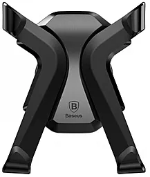 Держатель Baseus X Air Vent Black - фото Держатель Baseus X Air Vent Black