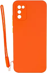 Чохол Epik Square Full Camera Samsung A025 Galaxy A02s Orange