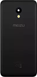 Задняя крышка корпуса Meizu M5C со стеклом камеры Black