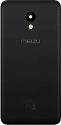 Задняя крышка корпуса Meizu M5C со стеклом камеры Black - фото Задняя крышка корпуса Meizu M5C со стеклом камеры Black