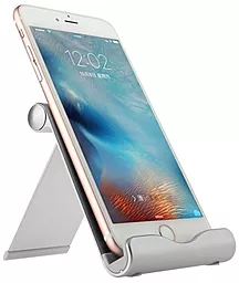 Настольный держатель Baseus Stand for Mobile Phone Silver - фото Настольный держатель Baseus Stand for Mobile Phone Silver