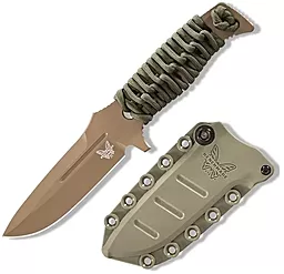 Нож Benchmade Sibert Adamas (375FE-1) olive - миниатюра 5 Нож Benchmade Sibert Adamas (375FE-1) olive - миниатюра 5