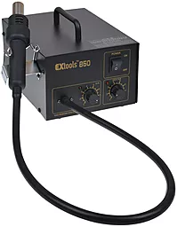 Паяльная станция компрессорная, одноканальная, термофен, термовоздушная Handskit (EXtools) 850 (Фен, 700Вт) - миниатюра 2