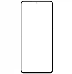 Корпусне скло дисплея Samsung Galaxy Note 20 N980 Black