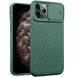 Чехол Epik Camshield Apple iPhone 11 Pro Green