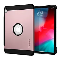 Чехол для планшета Spigen Tough Armor для Apple iPad Pro 11" (2018) Rose Gold (067CS25220) - фото Чехол для планшета Spigen Tough Armor для Apple iPad Pro 11" (2018) Rose Gold (067CS25220)