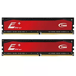 Оперативна пам'ять Team DDR4 8GB (2x4GB) 2400 MHz Elite Plus Red (TPRD48G2400HC16DC01)