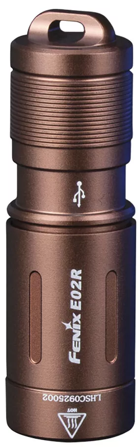 Фонарик Fenix E02R Bronze - фото 1