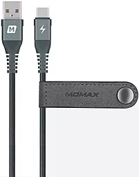 USB Кабель Momax Elite DTA10D USB Type-C Cable 1.2m Black - мініатюра 2