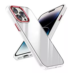 Чехол 1TOUCH Cristal Guard для Apple iPhone 11 Pro Max White-Red