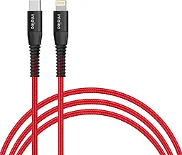 Кабель Intaleo CBRNYTL1 USB Type-C - Lightning 27w 3a 1.2м PD cable Red (1283126593949) - фото Кабель Intaleo CBRNYTL1 USB Type-C - Lightning 27w 3a 1.2м PD cable Red (1283126593949)