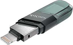 Флешка SanDisk iXpand Flip 64 GB USB 3.1 + Lightning (SDIX90N-064G-GN6NN) Silver - миниатюра 5