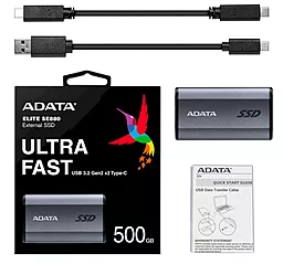 SSD Накопитель ADATA Elite SE880 500 GB (AELI-SE880-500GCGY) - миниатюра 7