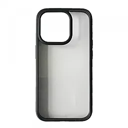 Чехол Rock Guard TRANSPARENT Series для Apple iPhone 15 Titanium Black - фото Чехол Rock Guard TRANSPARENT Series для Apple iPhone 15 Titanium Black