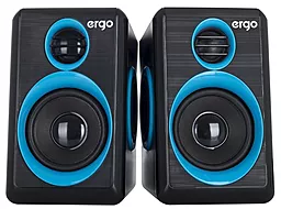 Колонки акустические Ergo S-165 Blue/Black - фото Колонки акустические Ergo S-165 Blue/Black