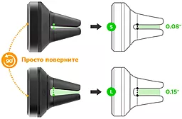 Автотримач магнітний iOttie iTap Magnetic Mounting and Charging Travel Kit Black (HLTRIO110) - мініатюра 5