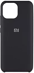 Чехол Epik Silicone Cover (AAA) Xiaomi Mi 11 Black