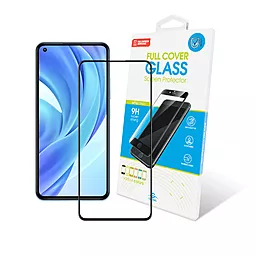 Защитное стекло Global Full Glue для Xiaomi Mi 11 Lite Black (1283126511615)