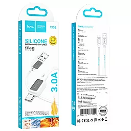 Кабель Hoco X108 Benefit USB-A - Type-C 15w 3a 1м cable White - миниатюра 5 Кабель Hoco X108 Benefit USB-A - Type-C 15w 3a 1м cable White - миниатюра 5