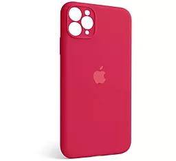 Чохол Silicone Case Full Camera for Apple IPhone 11 Pro Pomegranate