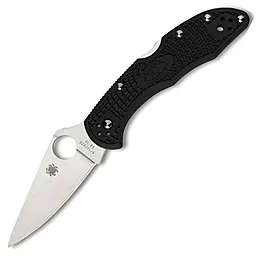 Нож Spyderco Delica 4 Flat Ground (C11FPBK) Black
