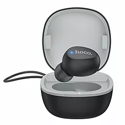 Блютуз гарнітура Hoco E50 Wise mini Black