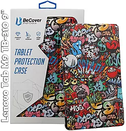 Чехол для планшета BeCover Smart Case для Lenovo Tab M9 TB-310 9" Graffiti (709230) - фото Чехол для планшета BeCover Smart Case для Lenovo Tab M9 TB-310 9" Graffiti (709230)