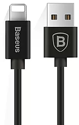 USB Кабель Baseus Elastic 1.6M Lightning Cable Black (CALIGHTNG-EL01) - мініатюра 2