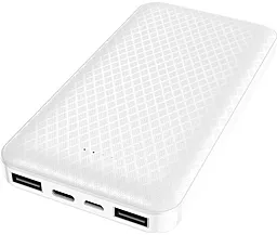 Повербанк Borofone BJ3 Minimalist 10000mAh White