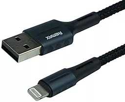Кабель USB Remax 2.4A Lightning Cable Black (RC-003i)