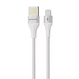 Кабель USB Proove Double Way Weft 12w 2.4a lightning cable White (CCDW20001102)
